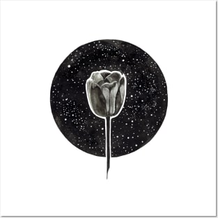 Black Tulip Posters and Art